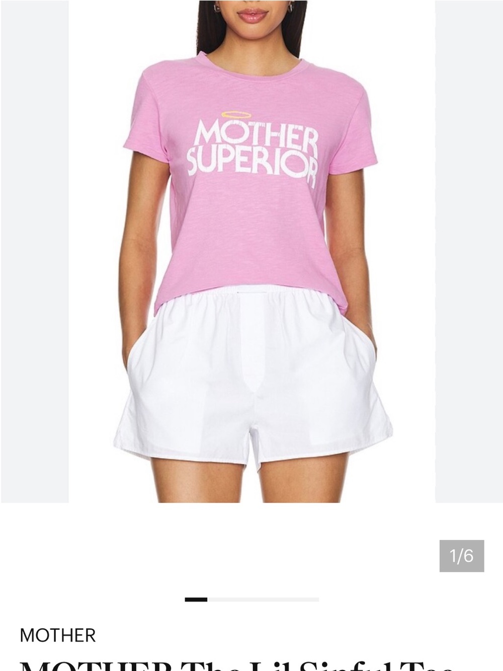 MOTHER lil sinful tee